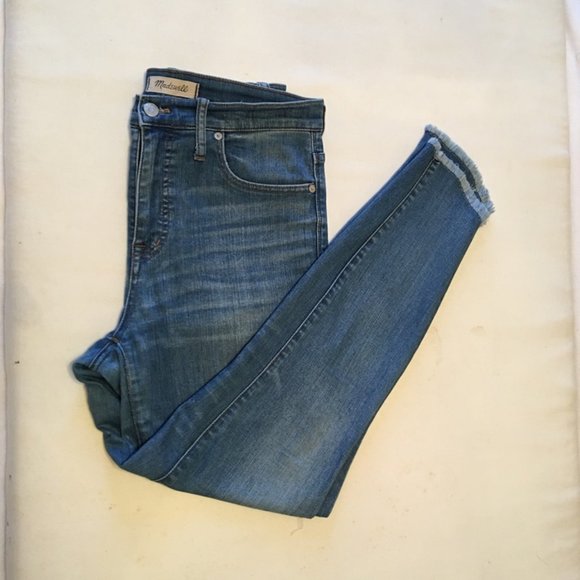 Madewell Denim - Madewell Women's Blue Jeans High Rise Skinny, 29
